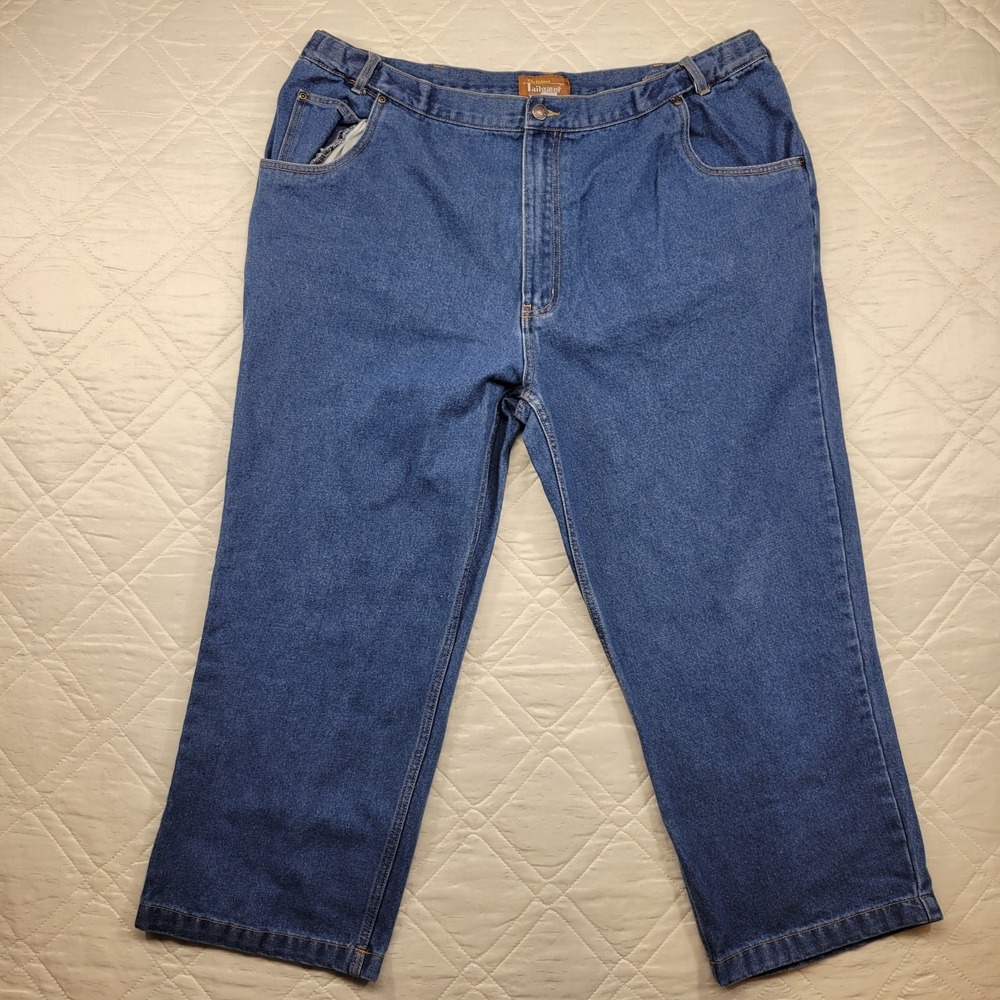 The Haband Tailgater blue jeans size 40X26 w/ adj waist
